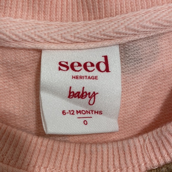 PRICE DROP!‼️Seed Heritage Pink Koala Print Infant Sweatshirt. Size 6-12 months - Picture 5 of 5